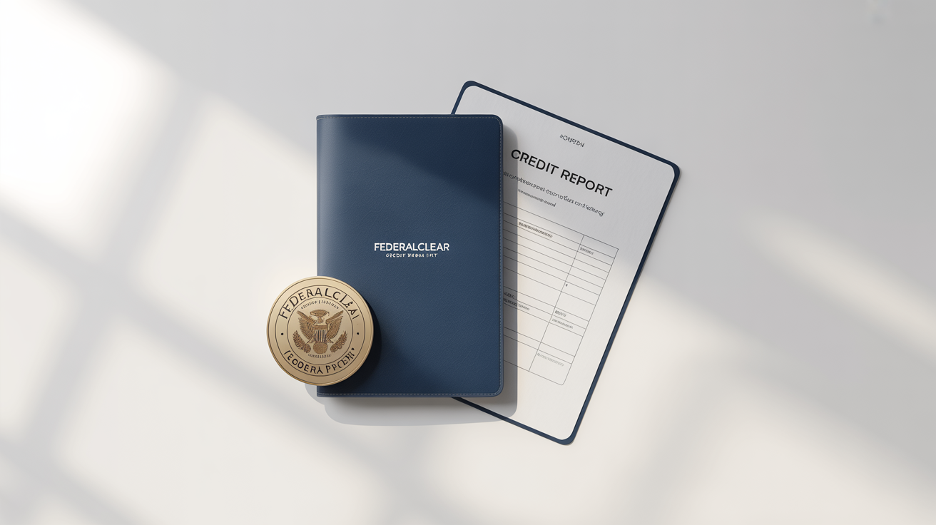 FederalClear dispute kit with official documents and federal seal